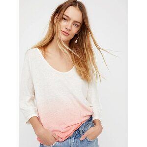 FREE PEOPLE Women's We The Free Strawberry Top Size M In Ivory